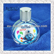 Bouteille de parfum en verre élégante à grosse classe 50ml